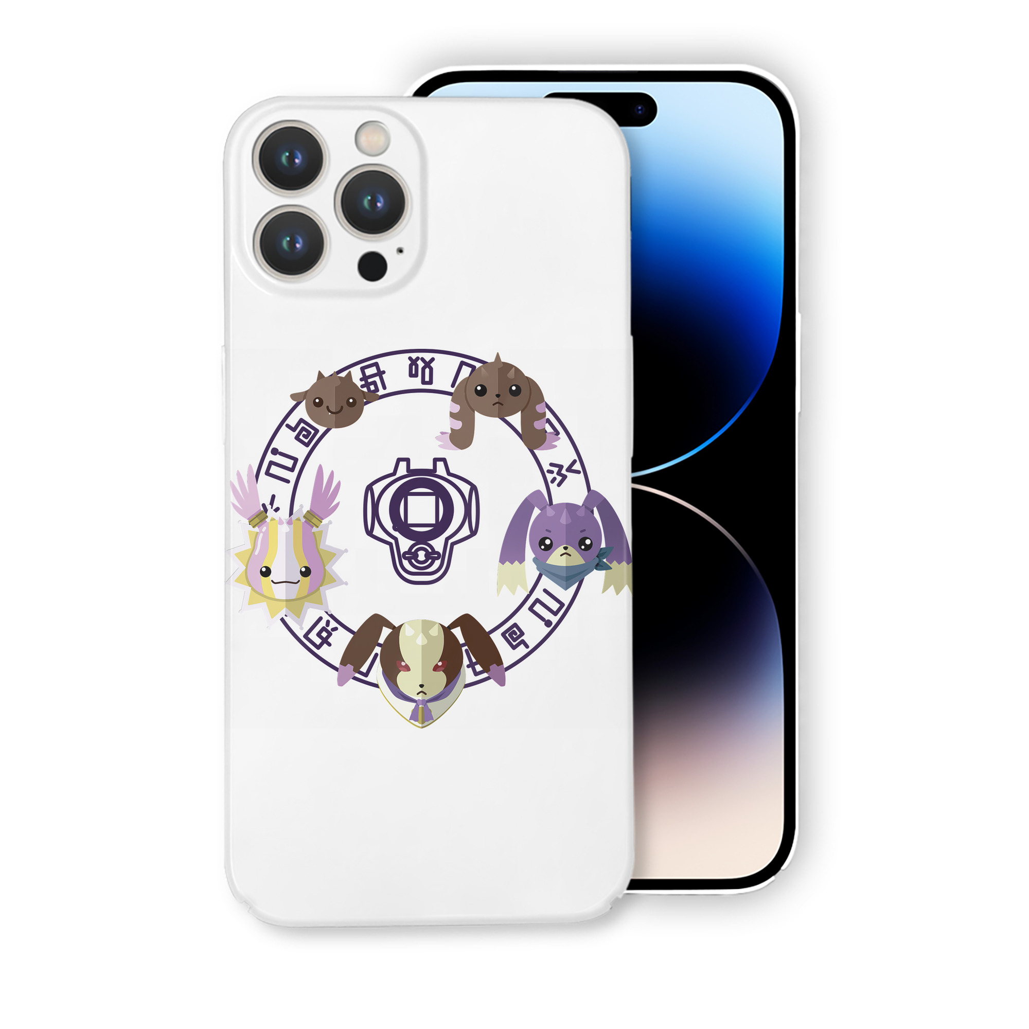 （画像用） Digimon デジタルモンスター/デジモン 【iPhone 14シリーズ対応】ハードケース